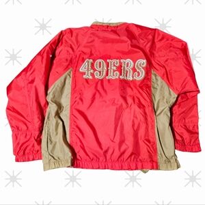 Vintage Apex One 49ers San Francisco Jacket NFL Red
